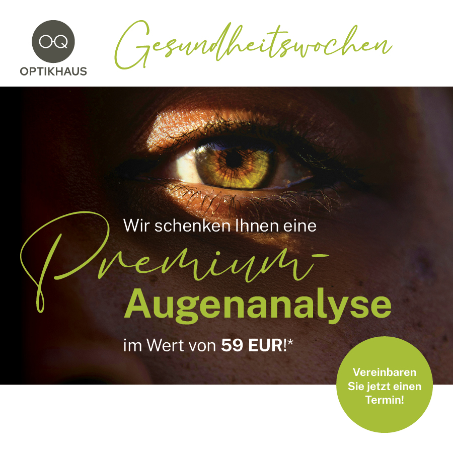 Gesundheitswochen in Ihrem Optikhaus