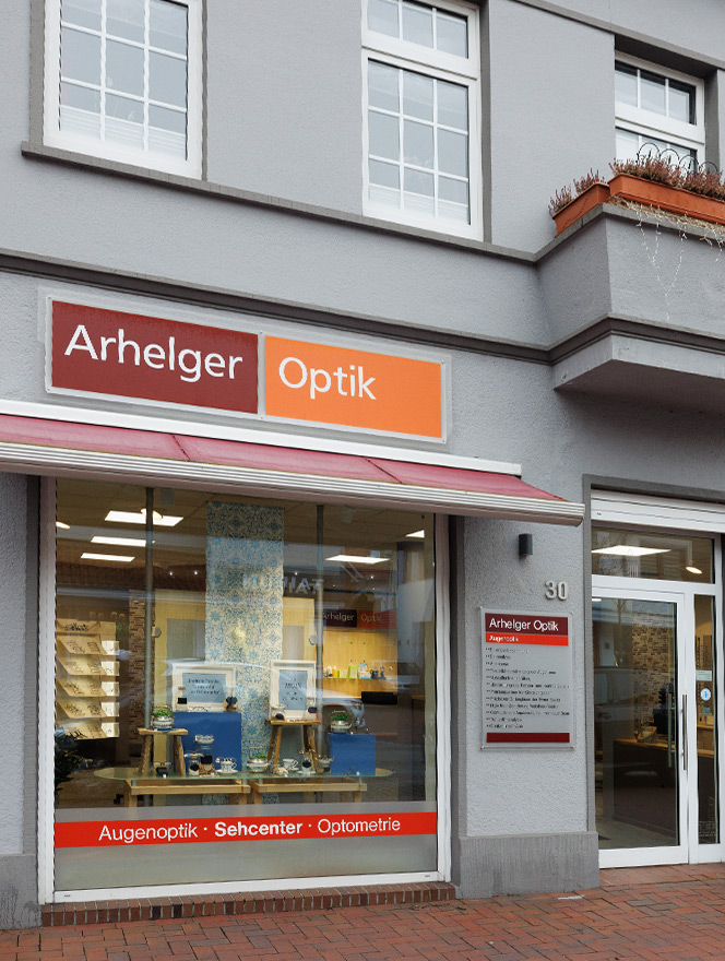 Ladengeschäft Optik – Optikhaus Arhelger